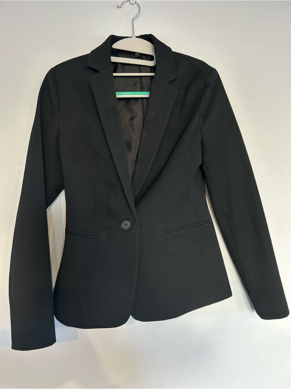 Express Black Single-Button Women's Blazer